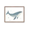 Picture of Blue Whale _GroupedProduct_Rectangle_Landscape_Mini_ _GroupedProduct_Rectangle_Landscape_Framed_Matted_