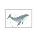 Picture of Blue Whale _GroupedProduct_Rectangle_Landscape_Mini_ _GroupedProduct_Rectangle_Landscape_Framed_Matted_