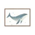 Picture of Blue Whale _GroupedProduct_Rectangle_Landscape_Mini_ _GroupedProduct_Rectangle_Landscape_Framed_Matted_