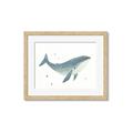 Picture of Blue Whale _GroupedProduct_Rectangle_Landscape_Mini_ _GroupedProduct_Rectangle_Landscape_Framed_Matted_