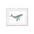 Picture of Blue Whale _GroupedProduct_Rectangle_Landscape_Mini_ _GroupedProduct_Rectangle_Landscape_Framed_Matted_