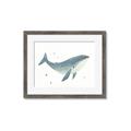 Picture of Blue Whale _GroupedProduct_Rectangle_Landscape_Mini_ _GroupedProduct_Rectangle_Landscape_Framed_Matted_