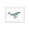 Picture of Blue Whale _GroupedProduct_Rectangle_Landscape_Mini_ _GroupedProduct_Rectangle_Landscape_Framed_Matted_