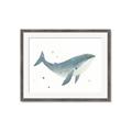 Picture of Blue Whale _GroupedProduct_Rectangle_Landscape_Mini_ _GroupedProduct_Rectangle_Landscape_Framed_Matted_