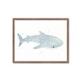Picture of Blue Whale lll _GroupedProduct_Rectangle_Landscape_Mini_ _GroupedProduct_Rectangle_Landscape_Framed_Matted_