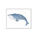 Picture of Blue Whale ll _GroupedProduct_Rectangle_Landscape_Mini_ _GroupedProduct_Rectangle_Landscape_Framed_Matted_