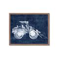 Picture of Tractor Blueprint l _GroupedProduct_Rectangle_Landscape_Mini_ _GroupedProduct_Rectangle_Landscape_Framed_Matted_