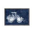 Picture of Tractor Blueprint l _GroupedProduct_Rectangle_Landscape_Mini_ _GroupedProduct_Rectangle_Landscape_Framed_Matted_