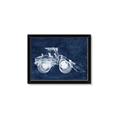 Picture of Tractor Navy I  _GroupedProduct_Rectangle_Landscape_Mini_ _GroupedProduct_Rectangle_Landscape_Framed_Matted_