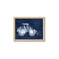 Picture of Tractor Navy I  _GroupedProduct_Rectangle_Landscape_Mini_ _GroupedProduct_Rectangle_Landscape_Framed_Matted_