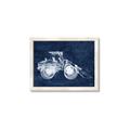 Picture of Tractor Navy I  _GroupedProduct_Rectangle_Landscape_Mini_ _GroupedProduct_Rectangle_Landscape_Framed_Matted_