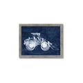 Picture of Tractor Navy I  _GroupedProduct_Rectangle_Landscape_Mini_ _GroupedProduct_Rectangle_Landscape_Framed_Matted_