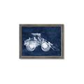 Picture of Tractor Navy I  _GroupedProduct_Rectangle_Landscape_Mini_ _GroupedProduct_Rectangle_Landscape_Framed_Matted_