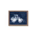 Picture of Tractor Navy I  _GroupedProduct_Rectangle_Landscape_Mini_ _GroupedProduct_Rectangle_Landscape_Framed_Matted_