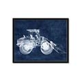 Picture of Tractor Navy I  _GroupedProduct_Rectangle_Landscape_Mini_ _GroupedProduct_Rectangle_Landscape_Framed_Matted_