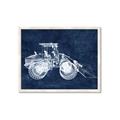Picture of Tractor Navy I  _GroupedProduct_Rectangle_Landscape_Mini_ _GroupedProduct_Rectangle_Landscape_Framed_Matted_