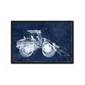 Picture of Tractor Navy I  _GroupedProduct_Rectangle_Landscape_Mini_ _GroupedProduct_Rectangle_Landscape_Framed_Matted_