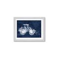 Picture of Tractor Navy I  _GroupedProduct_Rectangle_Landscape_Mini_ _GroupedProduct_Rectangle_Landscape_Framed_Matted_