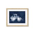 Picture of Tractor Navy I  _GroupedProduct_Rectangle_Landscape_Mini_ _GroupedProduct_Rectangle_Landscape_Framed_Matted_