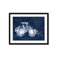 Picture of Tractor Navy I  _GroupedProduct_Rectangle_Landscape_Mini_ _GroupedProduct_Rectangle_Landscape_Framed_Matted_