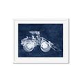 Picture of Tractor Navy I  _GroupedProduct_Rectangle_Landscape_Mini_ _GroupedProduct_Rectangle_Landscape_Framed_Matted_