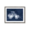 Picture of Tractor Navy I  _GroupedProduct_Rectangle_Landscape_Mini_ _GroupedProduct_Rectangle_Landscape_Framed_Matted_