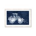 Picture of Tractor Navy I  _GroupedProduct_Rectangle_Landscape_Mini_ _GroupedProduct_Rectangle_Landscape_Framed_Matted_