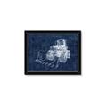 Picture of Tractor Blueprint ll _GroupedProduct_Rectangle_Landscape_Mini_ _GroupedProduct_Rectangle_Landscape_Framed_Matted_