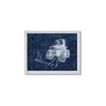 Picture of Tractor Blueprint ll _GroupedProduct_Rectangle_Landscape_Mini_ _GroupedProduct_Rectangle_Landscape_Framed_Matted_
