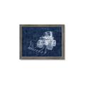 Picture of Tractor Blueprint ll _GroupedProduct_Rectangle_Landscape_Mini_ _GroupedProduct_Rectangle_Landscape_Framed_Matted_