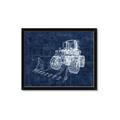 Picture of Tractor Blueprint ll _GroupedProduct_Rectangle_Landscape_Mini_ _GroupedProduct_Rectangle_Landscape_Framed_Matted_