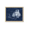 Picture of Tractor Blueprint ll _GroupedProduct_Rectangle_Landscape_Mini_ _GroupedProduct_Rectangle_Landscape_Framed_Matted_