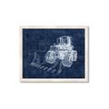 Picture of Tractor Blueprint ll _GroupedProduct_Rectangle_Landscape_Mini_ _GroupedProduct_Rectangle_Landscape_Framed_Matted_