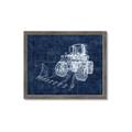 Picture of Tractor Blueprint ll _GroupedProduct_Rectangle_Landscape_Mini_ _GroupedProduct_Rectangle_Landscape_Framed_Matted_