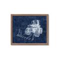Picture of Tractor Blueprint ll _GroupedProduct_Rectangle_Landscape_Mini_ _GroupedProduct_Rectangle_Landscape_Framed_Matted_