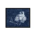 Picture of Tractor Blueprint ll _GroupedProduct_Rectangle_Landscape_Mini_ _GroupedProduct_Rectangle_Landscape_Framed_Matted_