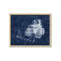 Picture of Tractor Blueprint ll _GroupedProduct_Rectangle_Landscape_Mini_ _GroupedProduct_Rectangle_Landscape_Framed_Matted_