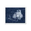 Picture of Tractor Blueprint ll _GroupedProduct_Rectangle_Landscape_Mini_ _GroupedProduct_Rectangle_Landscape_Framed_Matted_