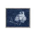 Picture of Tractor Blueprint ll _GroupedProduct_Rectangle_Landscape_Mini_ _GroupedProduct_Rectangle_Landscape_Framed_Matted_