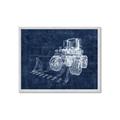 Picture of Tractor Blueprint ll _GroupedProduct_Rectangle_Landscape_Mini_ _GroupedProduct_Rectangle_Landscape_Framed_Matted_