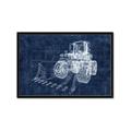 Picture of Tractor Blueprint ll _GroupedProduct_Rectangle_Landscape_Mini_ _GroupedProduct_Rectangle_Landscape_Framed_Matted_