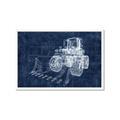Picture of Tractor Blueprint ll _GroupedProduct_Rectangle_Landscape_Mini_ _GroupedProduct_Rectangle_Landscape_Framed_Matted_