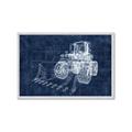 Picture of Tractor Blueprint ll _GroupedProduct_Rectangle_Landscape_Mini_ _GroupedProduct_Rectangle_Landscape_Framed_Matted_