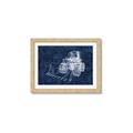 Picture of Tractor Blueprint ll _GroupedProduct_Rectangle_Landscape_Mini_ _GroupedProduct_Rectangle_Landscape_Framed_Matted_