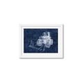 Picture of Tractor Blueprint ll _GroupedProduct_Rectangle_Landscape_Mini_ _GroupedProduct_Rectangle_Landscape_Framed_Matted_