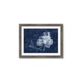 Picture of Tractor Blueprint ll _GroupedProduct_Rectangle_Landscape_Mini_ _GroupedProduct_Rectangle_Landscape_Framed_Matted_