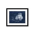Picture of Tractor Blueprint ll _GroupedProduct_Rectangle_Landscape_Mini_ _GroupedProduct_Rectangle_Landscape_Framed_Matted_