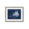 Picture of Tractor Blueprint ll _GroupedProduct_Rectangle_Landscape_Mini_ _GroupedProduct_Rectangle_Landscape_Framed_Matted_
