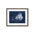 Picture of Tractor Blueprint ll _GroupedProduct_Rectangle_Landscape_Mini_ _GroupedProduct_Rectangle_Landscape_Framed_Matted_