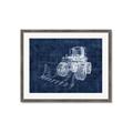 Picture of Tractor Blueprint ll _GroupedProduct_Rectangle_Landscape_Mini_ _GroupedProduct_Rectangle_Landscape_Framed_Matted_
